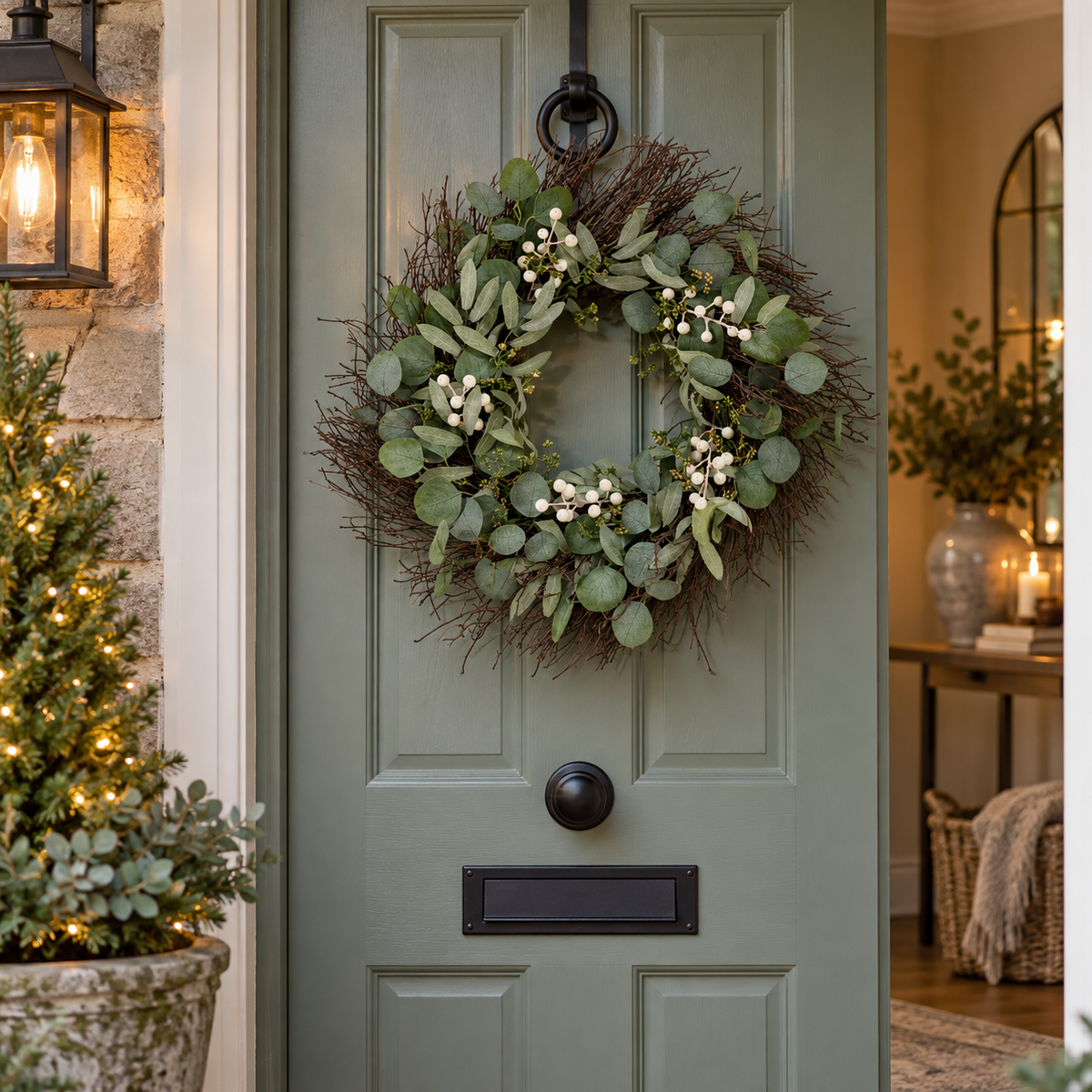 WOODLAND WREATH – 60CM Curated by simply Hazel