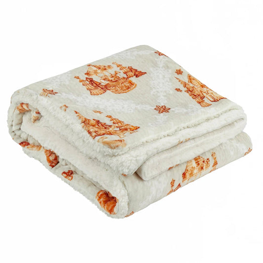 GRETEL SHERPA FLEECE THROW – CLOUD DUST by Furn