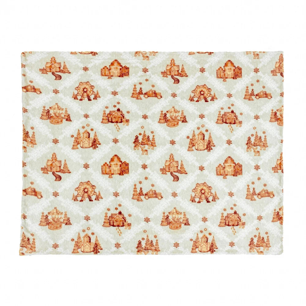 GRETEL SHERPA FLEECE THROW – CLOUD DUST by Furn