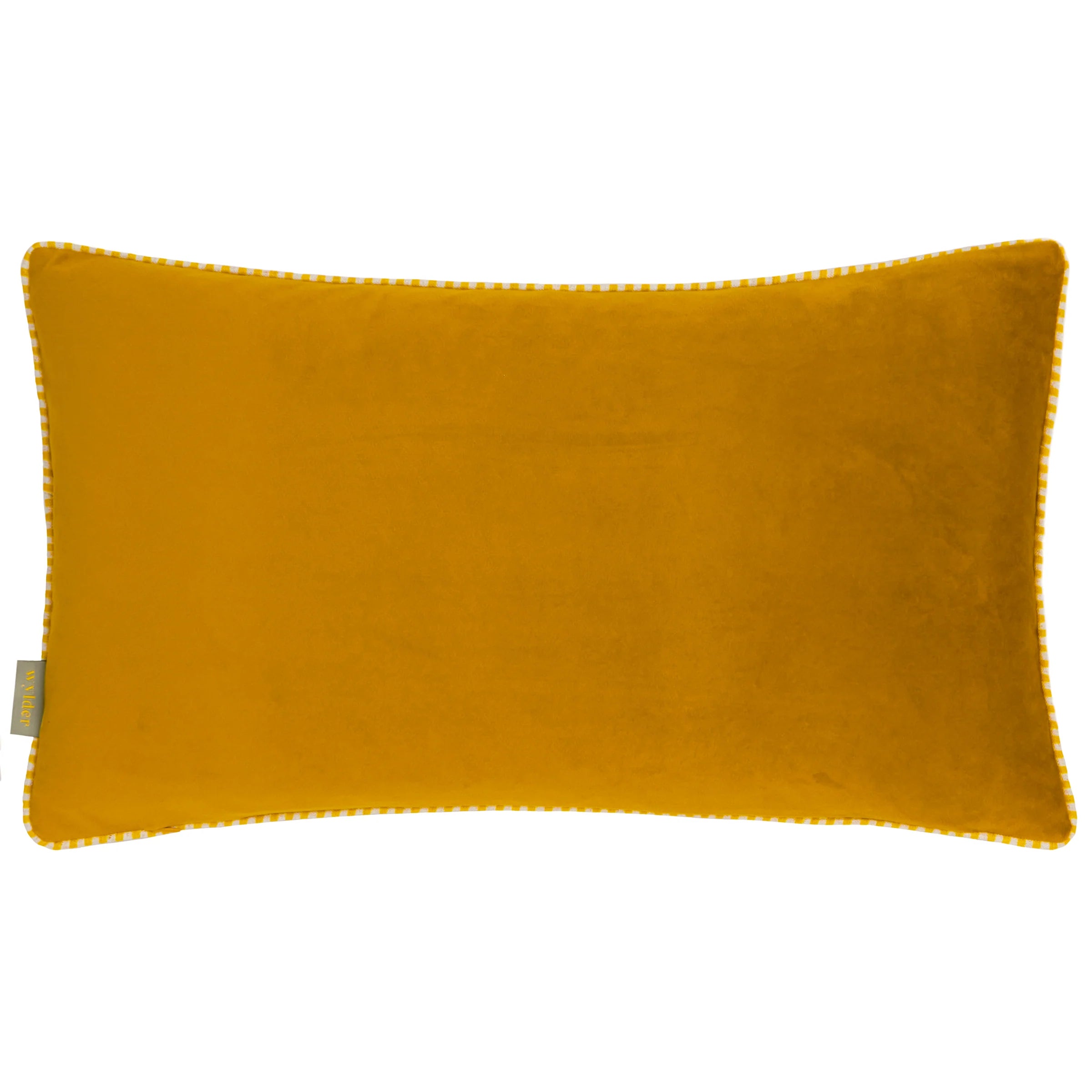 RAMBLE BEES EMBROIDERED VELVET CUSHION by Wylder