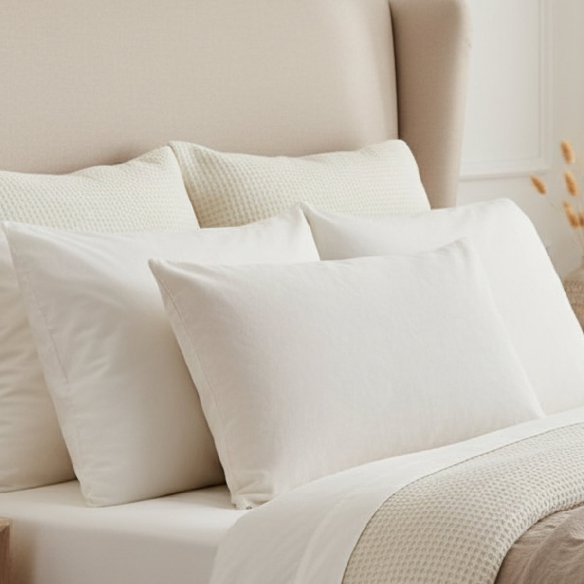 SIMPLY SLEEP DUCK FEATHER PILLOW – SET OF 2 Curated by simply Hazel