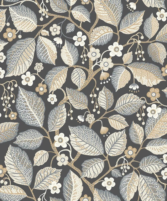 Boråstapeter Boråstapeter Wallpaper Elm Tree Black – by Boråstapeter