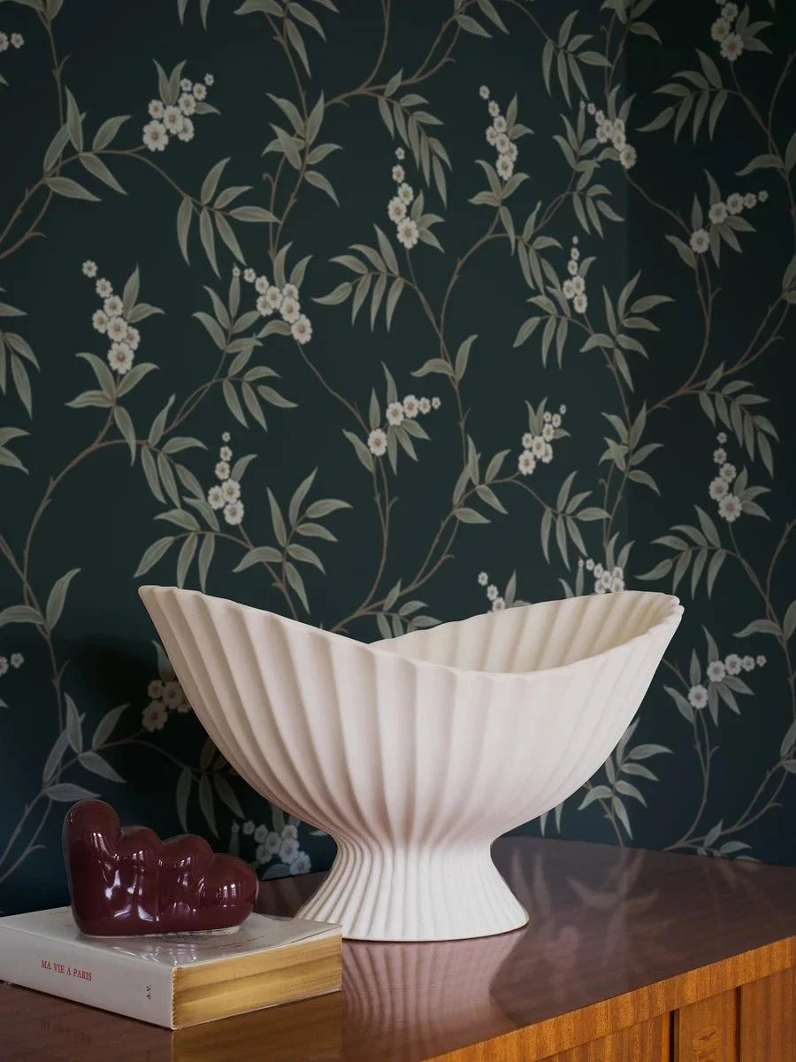 Boråstapeter Boråstapeter Wallpaper Floral Tree Black – by Boråstapeter