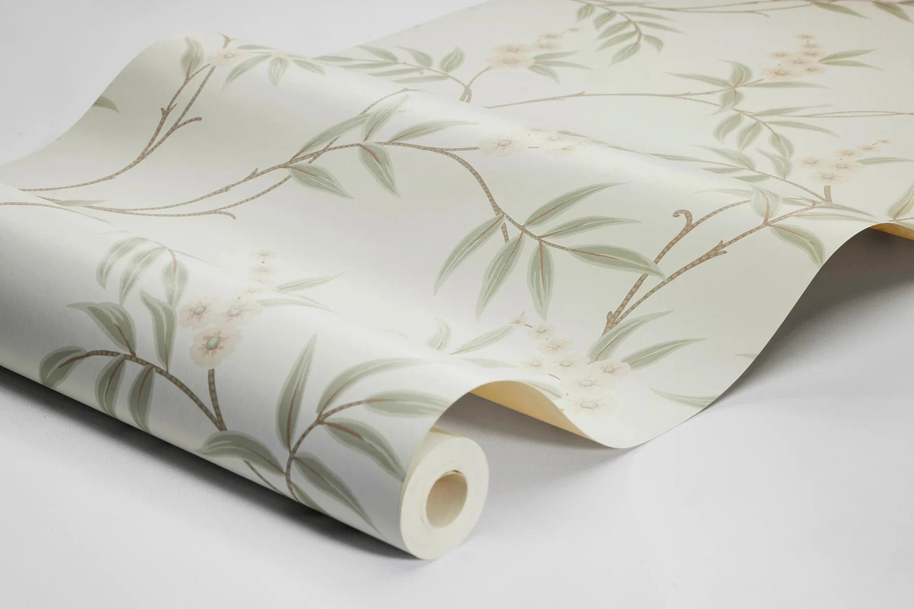 Boråstapeter Boråstapeter Wallpaper Floral Tree White – by Boråstapeter