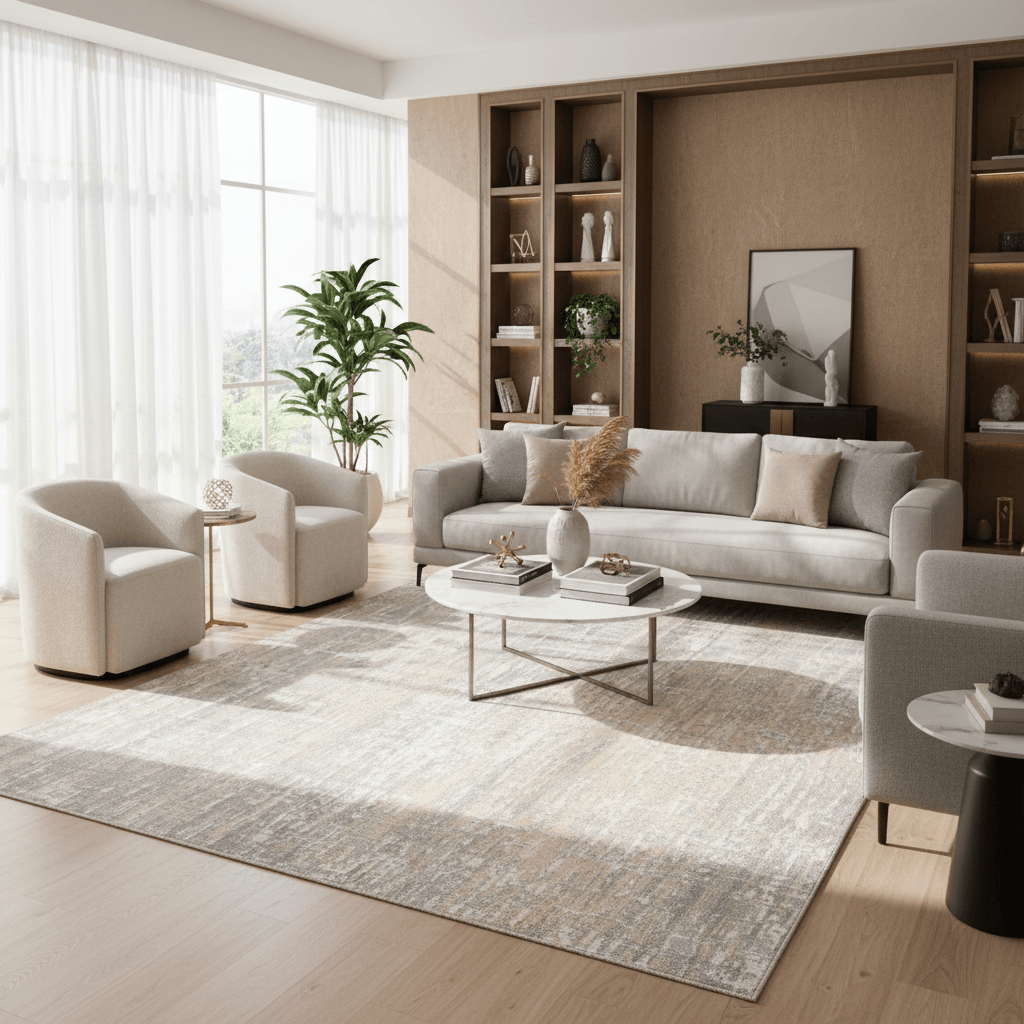 Calvin Klein (Nourison & Home) Designer Rugs CALVIN KLEIN ENCHANTING ECH04 AREA RUG by Nourison