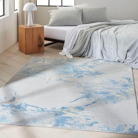Calvin Klein (Nourison & Home) Designer Rugs Calvin Klein Enchanting series rug in Grey Sky