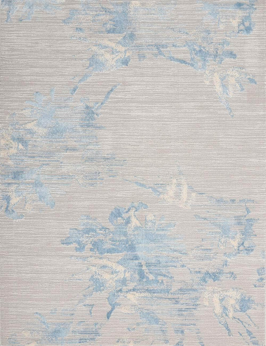 Calvin Klein (Nourison & Home) Designer Rugs Calvin Klein Enchanting series rug in Grey Sky