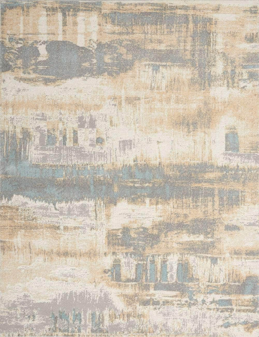 Calvin Klein (Nourison & Home) Designer Rugs Calvin Klein Enchanting series rug in Ivory Seaglass