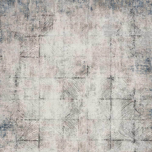 Calvin Klein (Nourison & Home) Designer Rugs Calvin Klein Infinity Rug Series in Ivory Grey