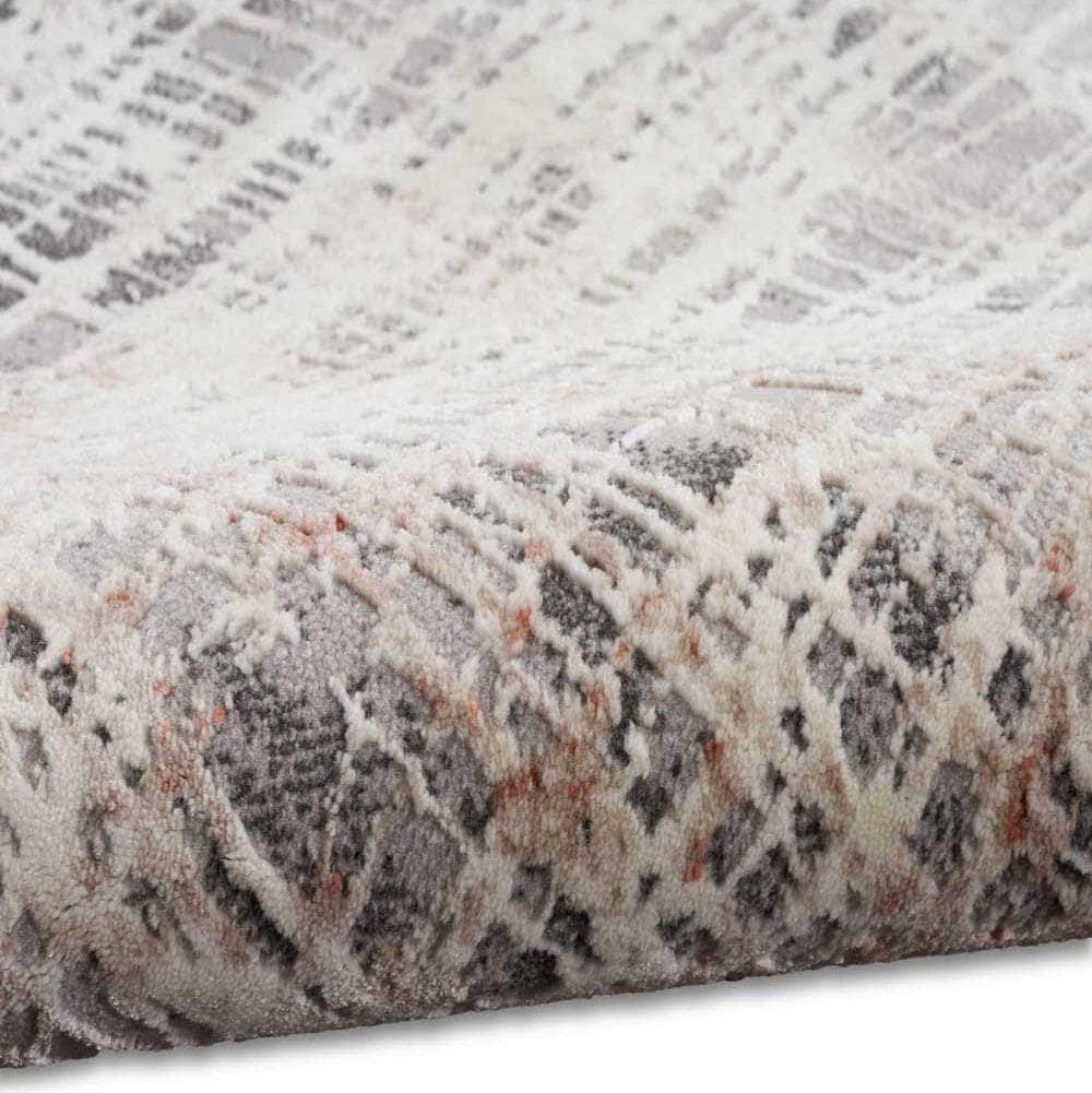 Calvin Klein (Nourison & Home) Designer Rugs Calvin Klein Infinity Rug Series in Rust Multi