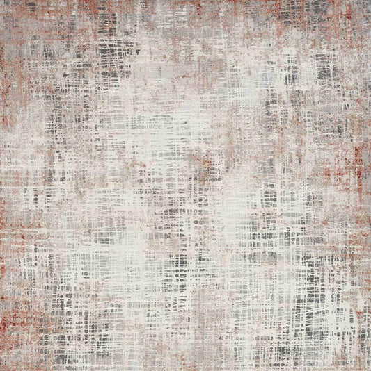 Calvin Klein (Nourison & Home) Designer Rugs Calvin Klein Infinity Rug Series in Rust Multi