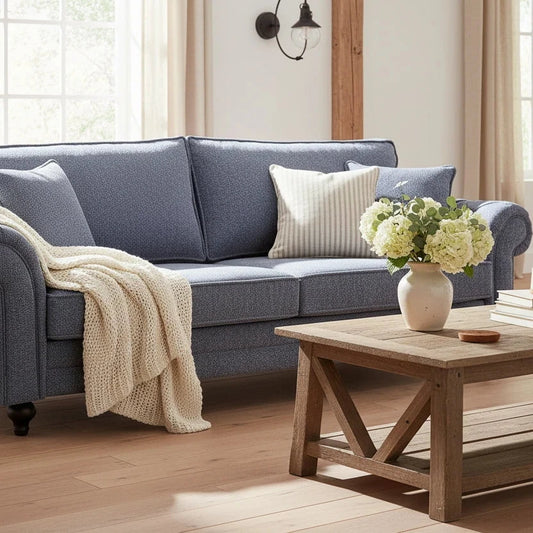 DERRYS Sofa CHESTER DENIM SOFA (3 SEATER) by Derry's