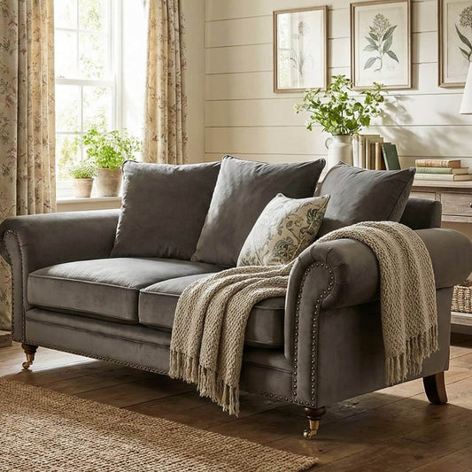 DERRYS Sofa Hampton Series Sofa in Mink – EX SHOP DISPLAY ONLY