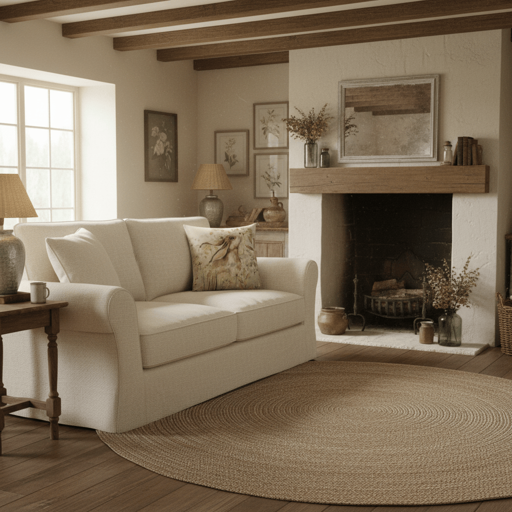 Evans Litchfield (Riva Home) Evans Lichfield Cushion BRAMBLE HARE PRINTED CUSHION by Evans Lichfield