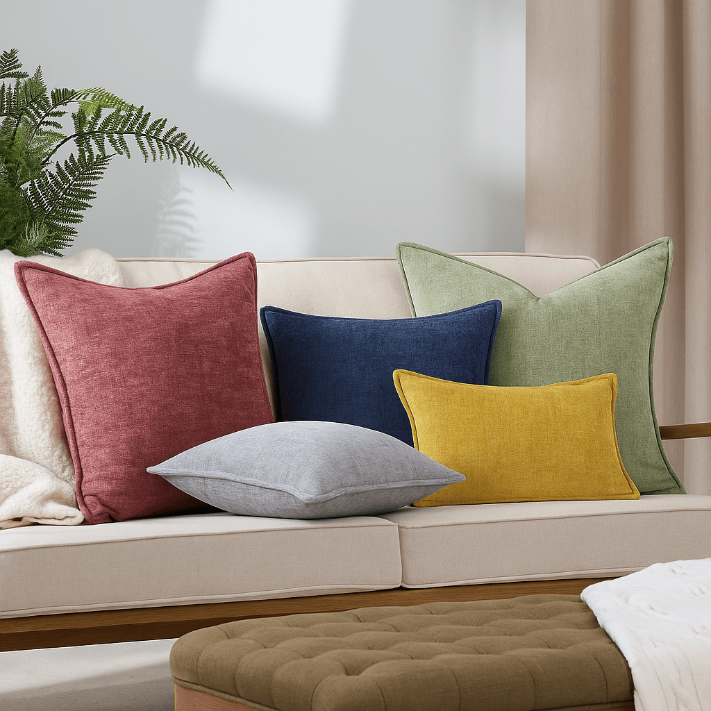 Evans Litchfield (Riva Home) Evans Lichfield Cushion Buxton Feather Filled Cushions by Evans Litchfield