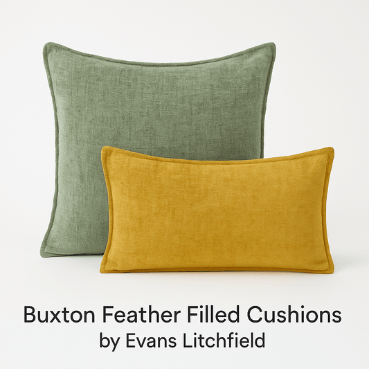 Evans Litchfield (Riva Home) Evans Lichfield Cushion Buxton Feather Filled Cushions by Evans Litchfield