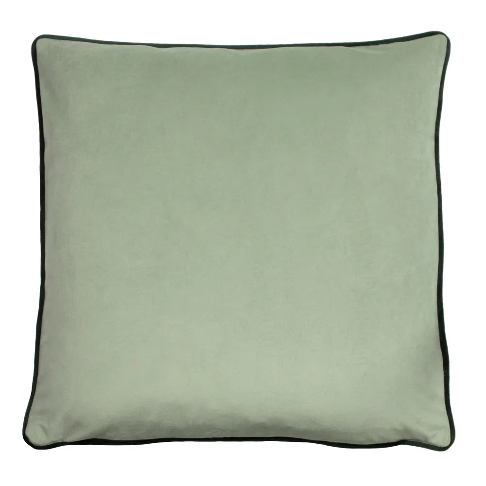 Evans Litchfield (Riva Home) Evans Lichfield Cushion MANYARA GIRAFFE SQUARE CUSHION GREEN by Evans Litchfield