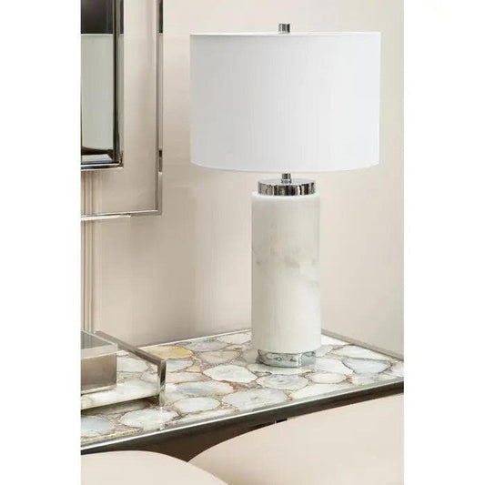 Fifty Five South ///FLOOR STOCK CLEARANCE/// - NULA DECORATIVE SOLID MARBLE TABLE LAMP