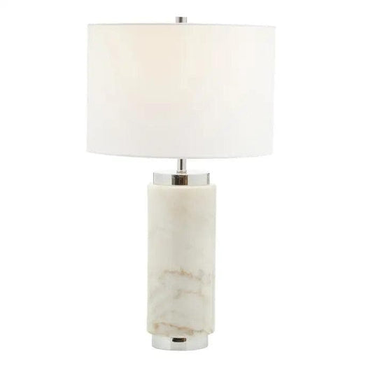 Fifty Five South ///FLOOR STOCK CLEARANCE/// - NULA DECORATIVE SOLID MARBLE TABLE LAMP