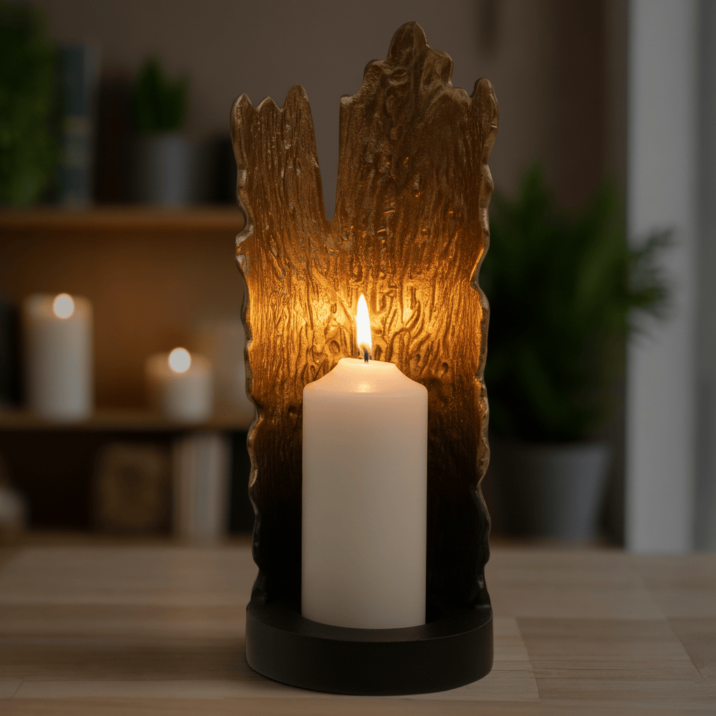 Fifty Five South Interior Design Range DEOMALI HANDCRAFTED CANDLE HOLDER