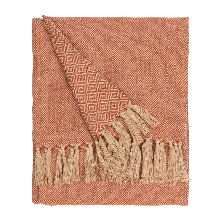 Furn (Riva Home) Bedspread/Throw DESSA WOVEN INDOOR/OUTDOOR THROW by furn