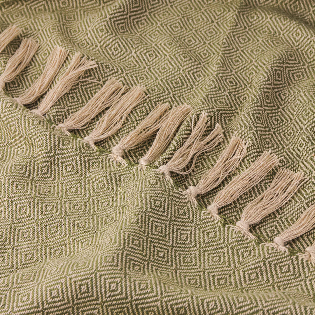 Furn (Riva Home) Bedspread/Throw DESSA WOVEN INDOOR/OUTDOOR THROW by furn
