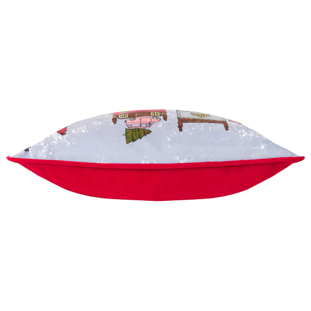 Furn (Riva Home) Christmas Decorations 🏠 Christmas Spirit Festive Cushion – Lilac by Furn