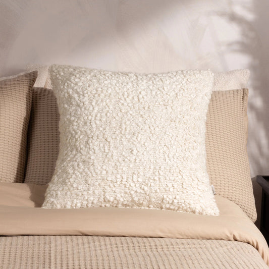 furn (Riva Home) Cushions Ecru Ulsmere Soft Cushion Feather Filled Cushion by Furn