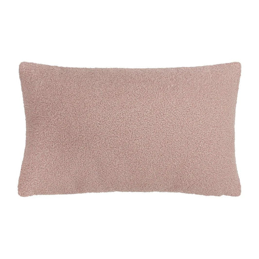 Furn (Riva Home) Cushions Malham Fleece Rectangular Cushion Powder Pink | by Furn