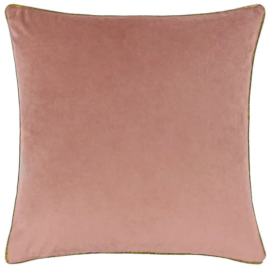 furn (Riva Home) Cushions Meridian Velvet Feather Filled Cushion Blush/Gold by Furn