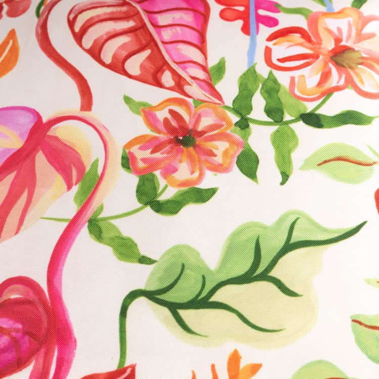 Furn (Riva Home) Outdoor Cushion TROPICAL BLOOM OUTDOOR CUSHION NATURAL by Furn