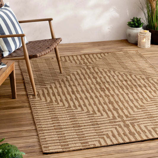 furn (Riva Home) Rugs Yard Sandown Jute Effect Indoor/Outdoor Rug Natural