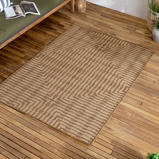furn (Riva Home) Rugs Yard Sandown Jute Effect Indoor/Outdoor Rug Natural