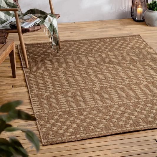 furn (Riva Home) Rugs Yard Seagrove Jute Effect Indoor/Outdoor Rug Natural