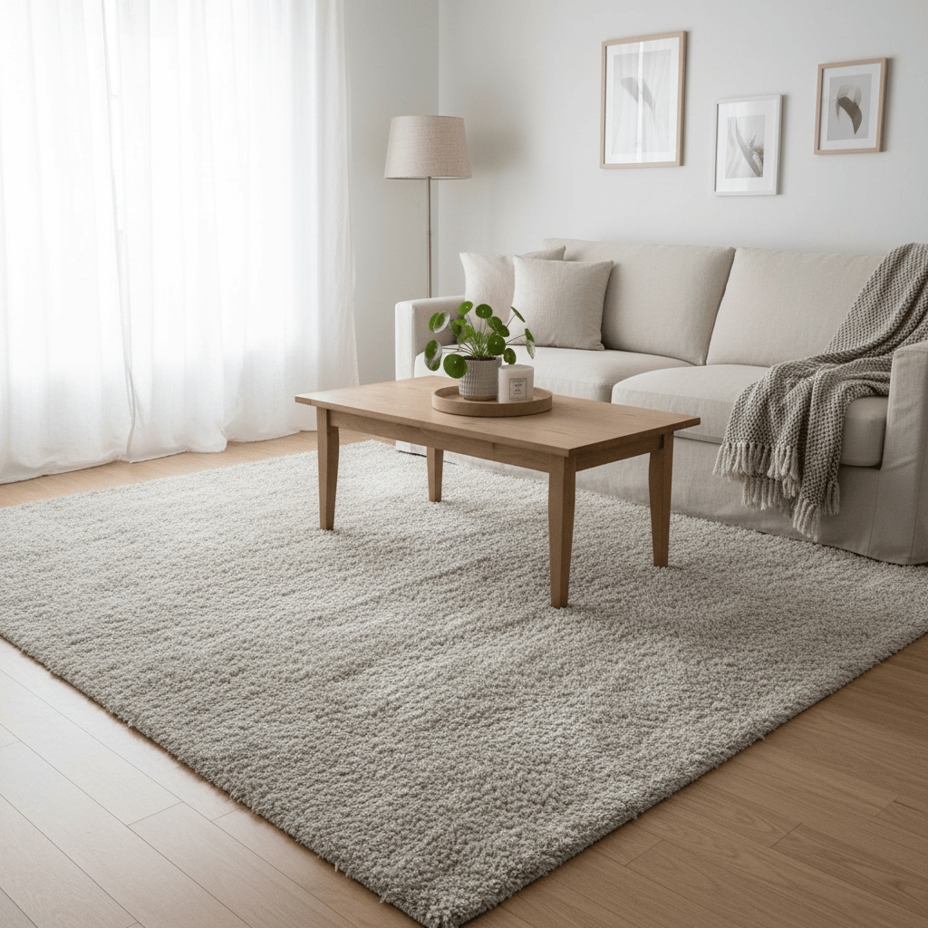 Geldof Rugs Rugs 160cm x 230cm / Cream ROUNDSTONE RUG by Geldof Rugs