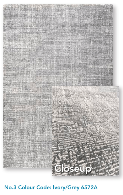 Geldof Rugs Rugs Colour Style Ivory/Grey 160/230cm Geldof Cashel series Rugs