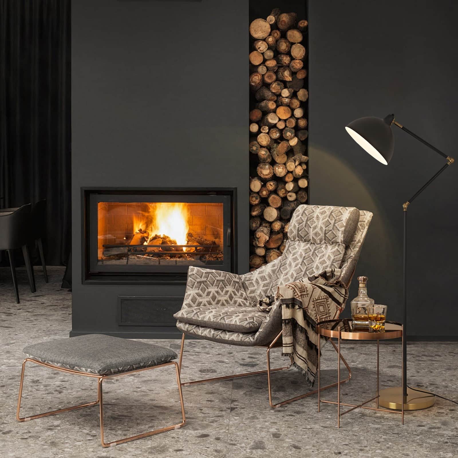 GIE Lamp THE APEX ADJUSTABLE FLOOR LAMP by GIE