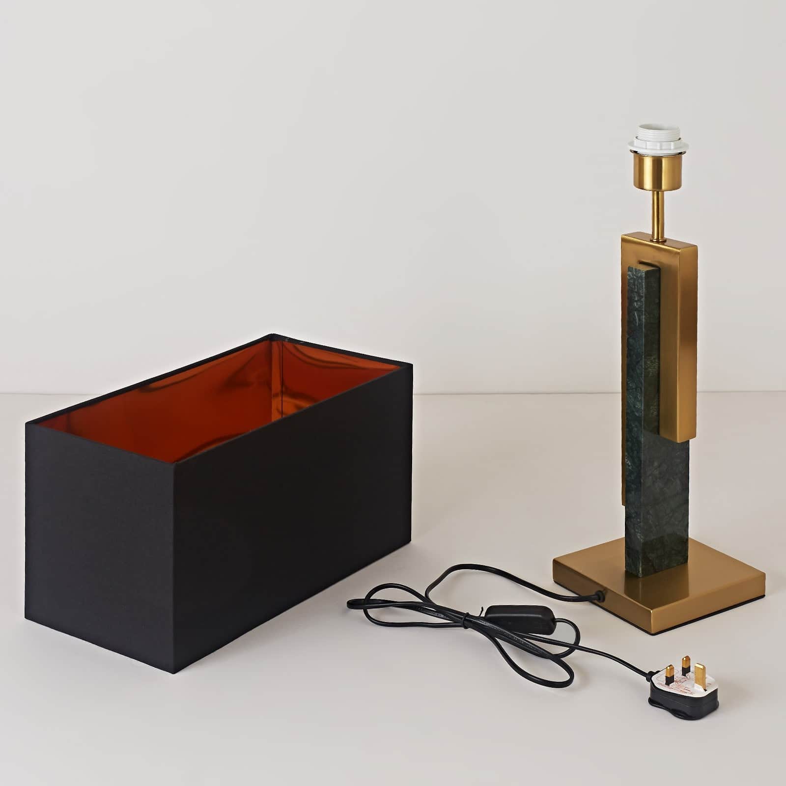 GIE Lamp THE MALACHITE MARBLE LAMP by GIE