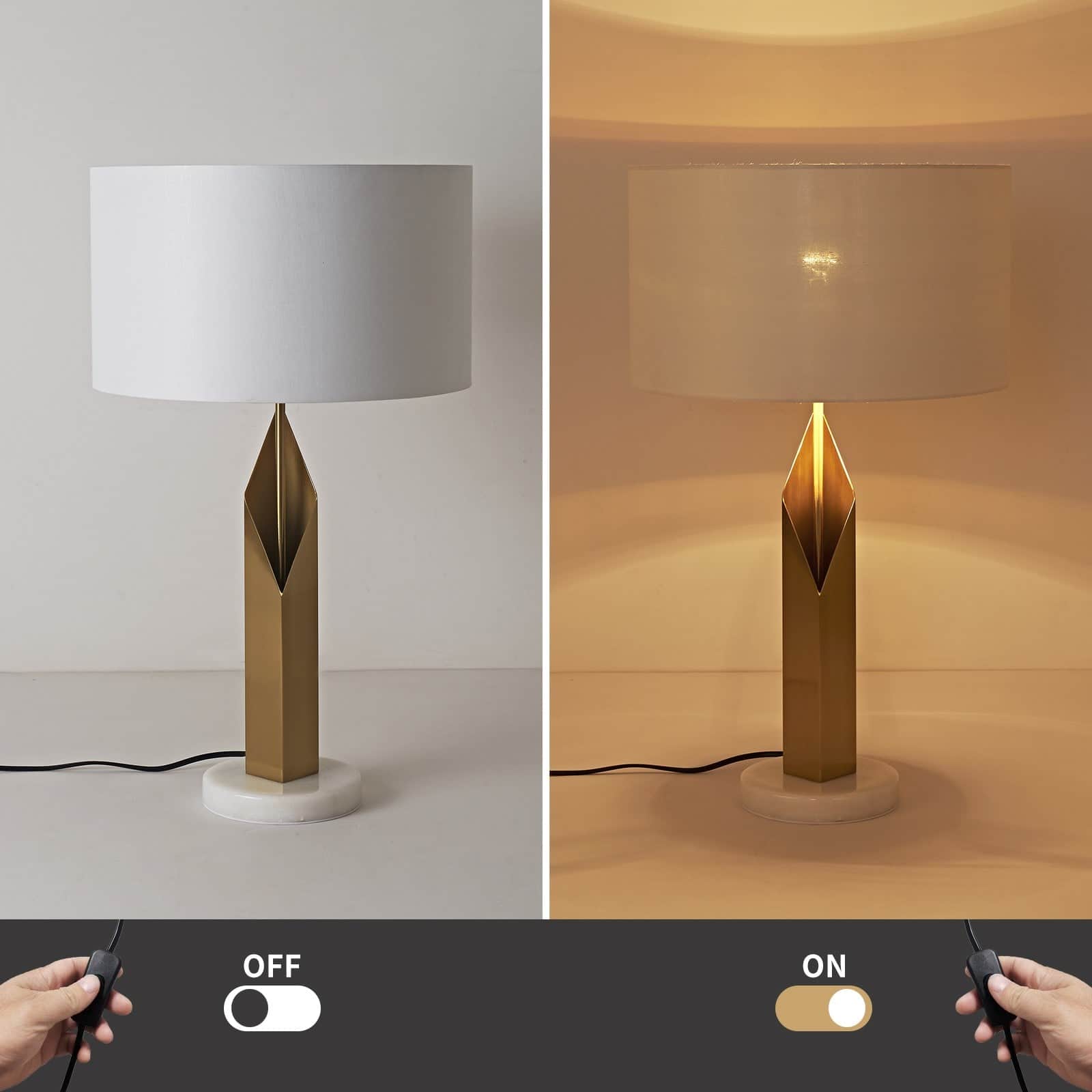 GIE Lamp THE VERTEX MARBLE LAMP by GIE
