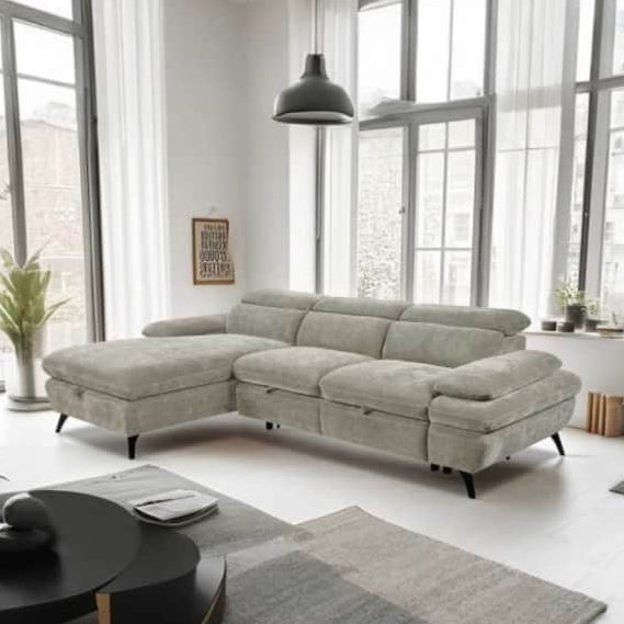 GIE Sofa-Bed Cream / Left THE HANNAH CORNER SOFA-BED by GIE