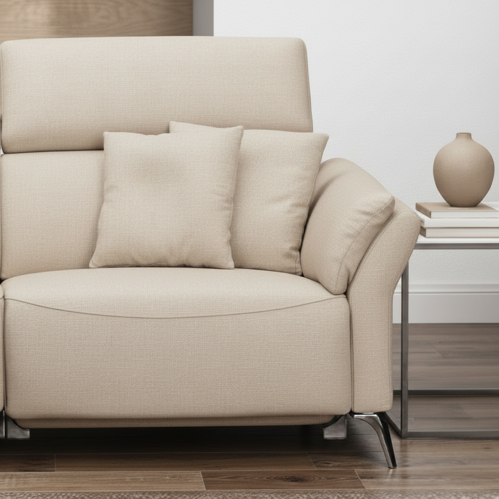 GIE Sofa THE MILAN CREAM ELECTRIC CORNER SUITE by GIE