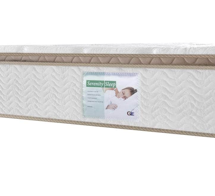 GIE Storage Bed Base & Headboard LIMERICK 5ft KING STORAGE BED & SERENITY PLUSH MATTRESS BUNDLE