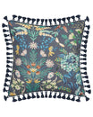 ILIV ILIV Cushion ILIV Jardine Delft Cushion | Watercolour Floral Velvet
