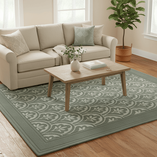 Laura Ashley (Brink & Campman) Designer Rugs LAURA ASHLEY CATARINA FERN RUG by Brink & Campman