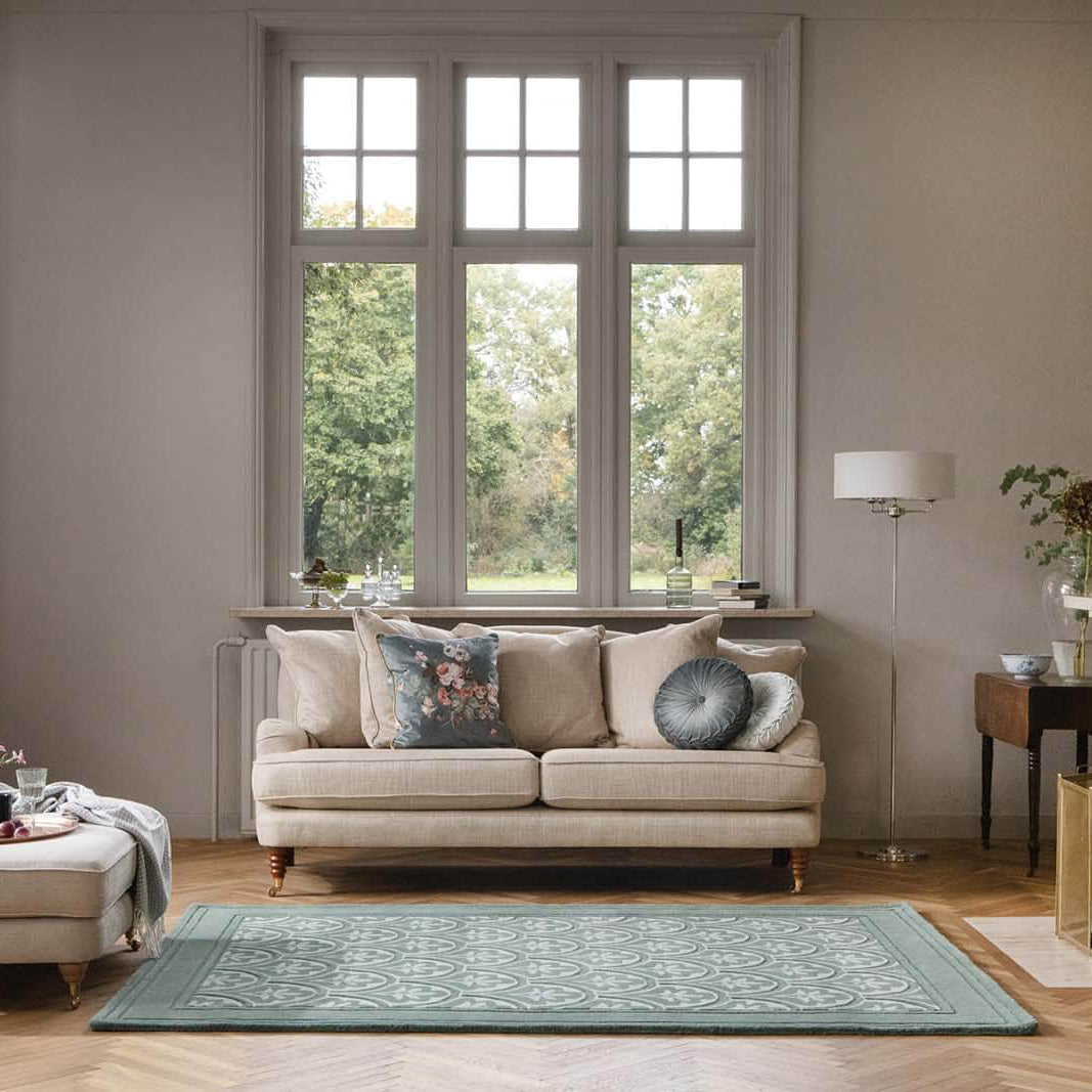 Laura Ashley (Brink & Campman) Designer Rugs Laura Ashley Catarina Pure New Wool Rug (available in 2 colours) by Brink & Campman