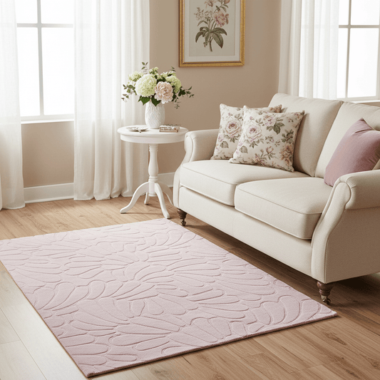 Laura Ashley (Brink & Campman) Designer Rugs LAURA ASHLEY COLEBY PETALS AREA RUG by Brink & Campman