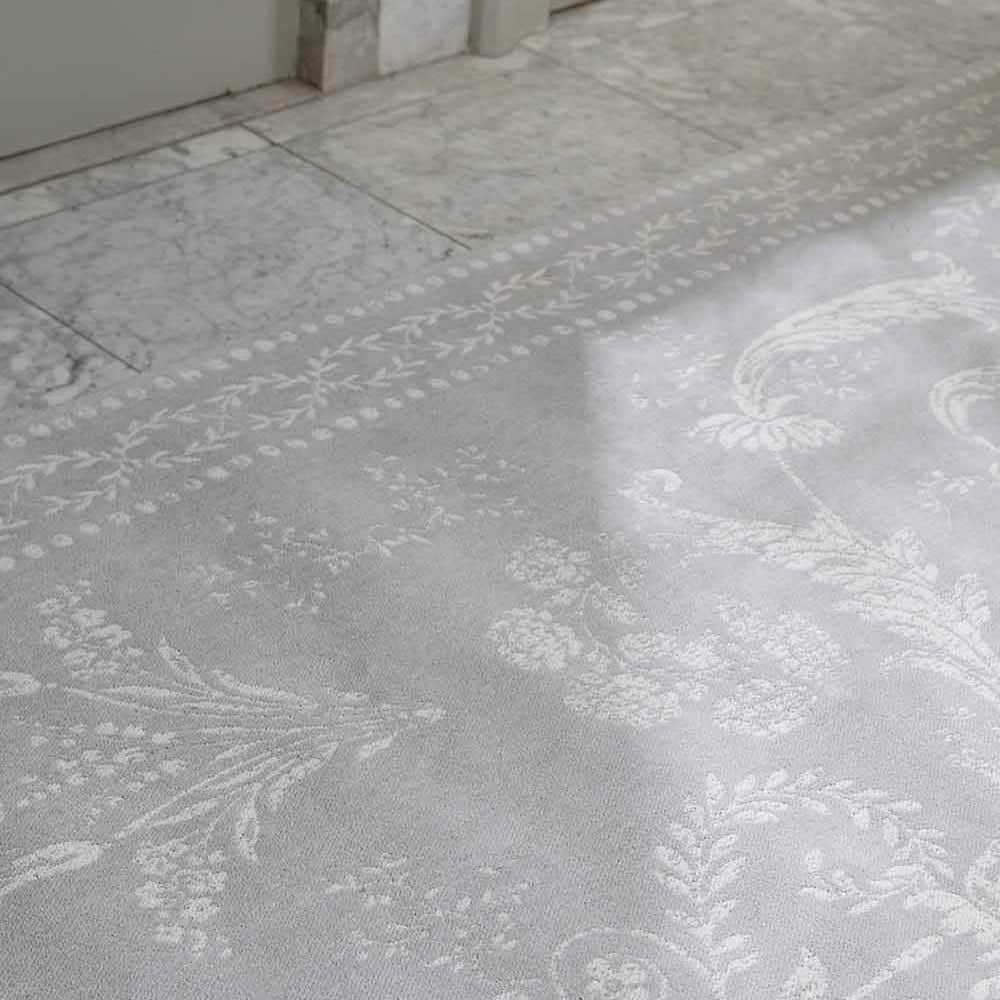 Laura Ashley (Brink & Campman) Designer Rugs LAURA ASHLEY JOSETTE DOVE GREY AREA RUG by Brink & Campman