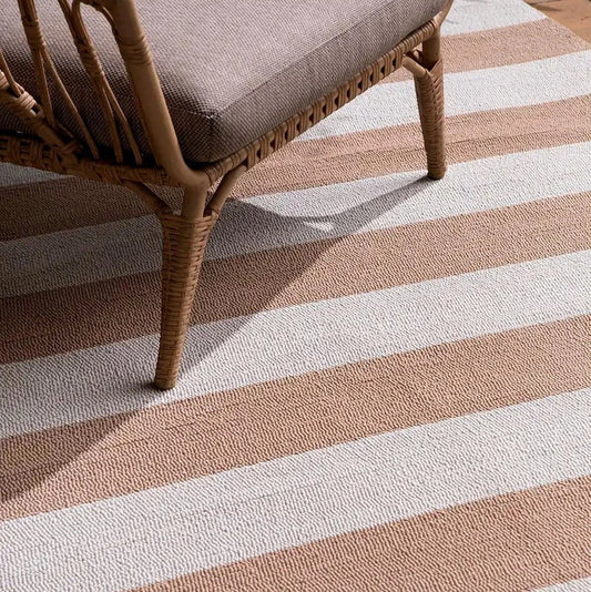 Laura Ashley (Brink & Campman) Designer Rugs Laura Ashley Lille Pale Ochre Indoor/Outdoor Rug