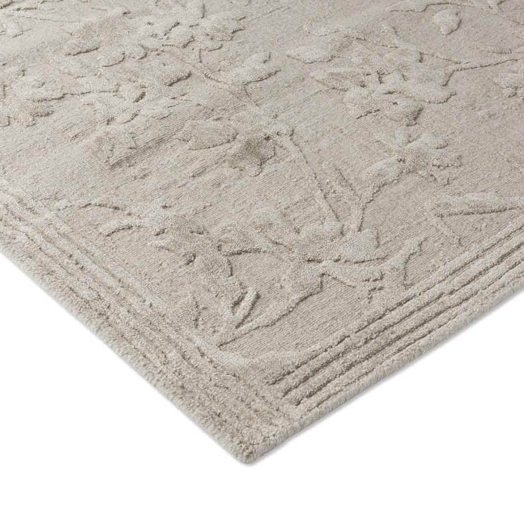 Laura Ashley (Brink & Campman) Designer Rugs LAURA ASHLEY RYE NATURAL AREA RUG by Brink & Campman