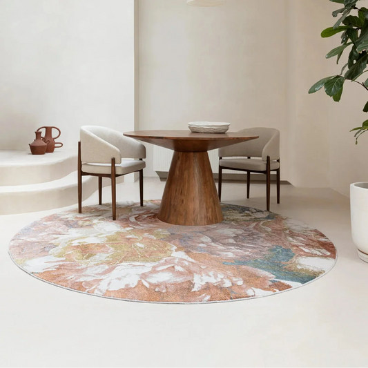 Ligne Pure Designer Rugs 240 Round BLOOM RUG by Ligne Pure